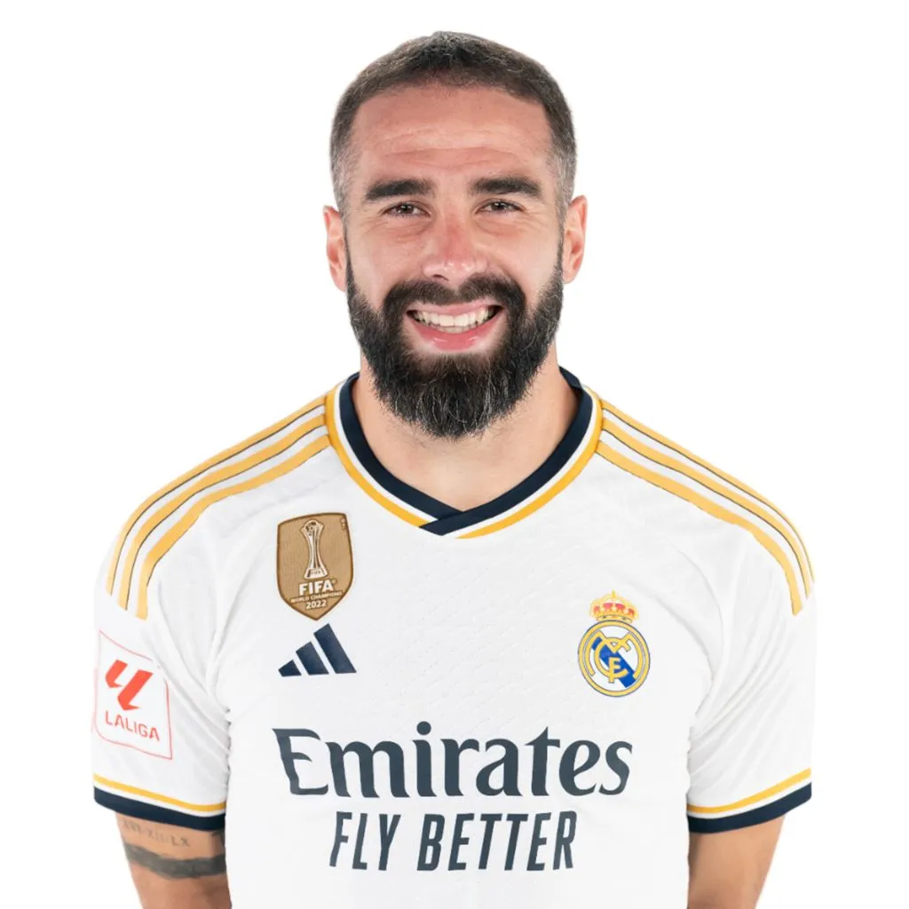 Ο Dani Carvajal με τη φανέλα της Ρεάλ Μαδρίτης