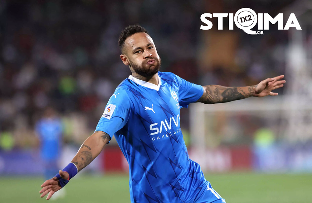 Ο Neymar με τη φανέλα της Al Hilal
