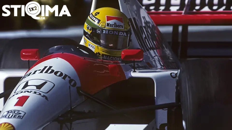 Ο Senna στρίβει στη φουρκέτα Loews στο Γκραν Πρι του Μονακό το 1991, όπου πήρε την pole position και τη νίκη με τη McLaren.