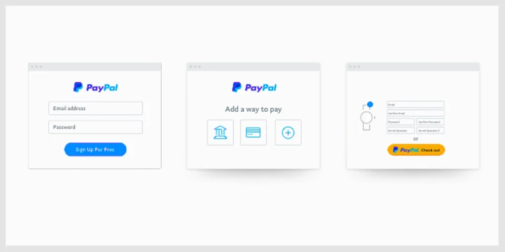 Δημιουργία λογαριασμού PayPal.